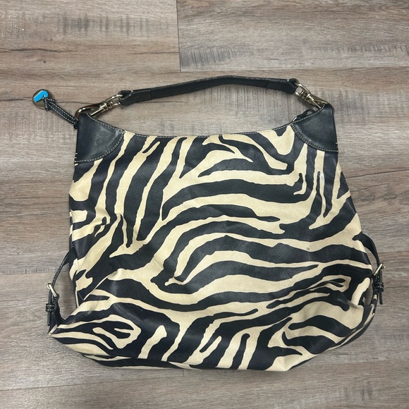 Doony & Bourke Zebra Print Women's Bag - Picture 2 of 6